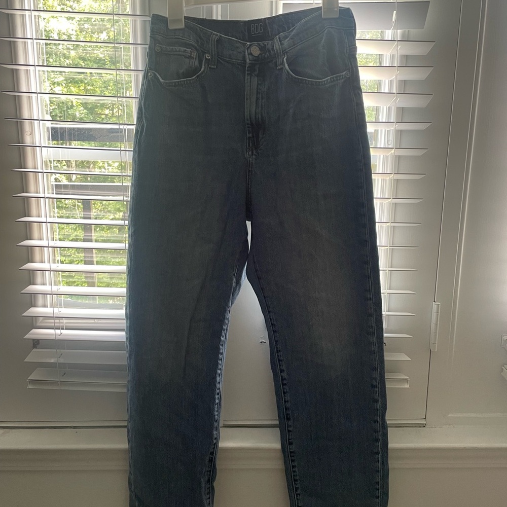 BDG Blue Straight Jeans Classic Style